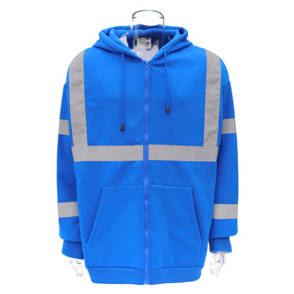 SAFWY-A2-088-1 Reflective Fleece Zip Hoodie