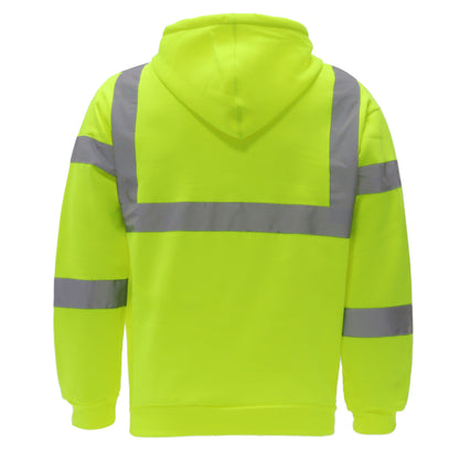 SAFWY-A2-088-1 Reflective Fleece Zip Hoodie