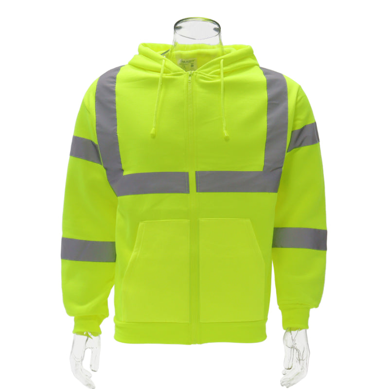SAFWY-A2-088-1 Reflective Fleece Zip Hoodie