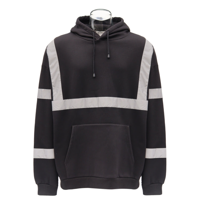 SAFWY-A2-088 Reflective Fleece Pullover Hoodie