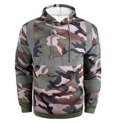 SAFWY-A2-088 Reflective Fleece Pullover Hoodie