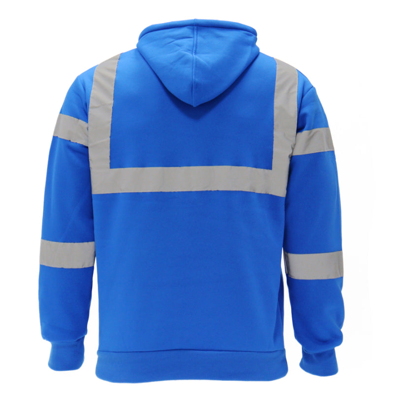 SAFWY-A2-088 Reflective Fleece Pullover Hoodie