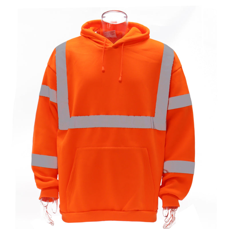 SAFWY-A2-088 Reflective Fleece Pullover Hoodie