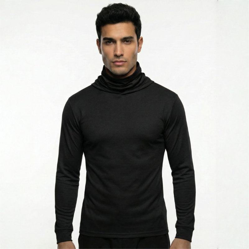 SAFTX-C2-075M Long Sleeve Hooded Work Shirt with Mask