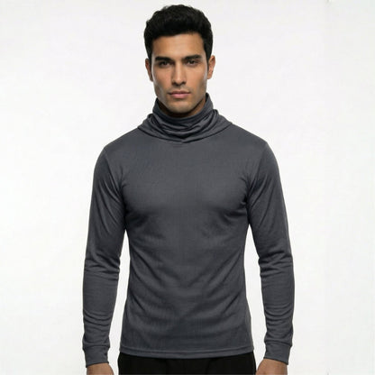 SAFTX-C2-075M Long Sleeve Hooded Work Shirt with Mask