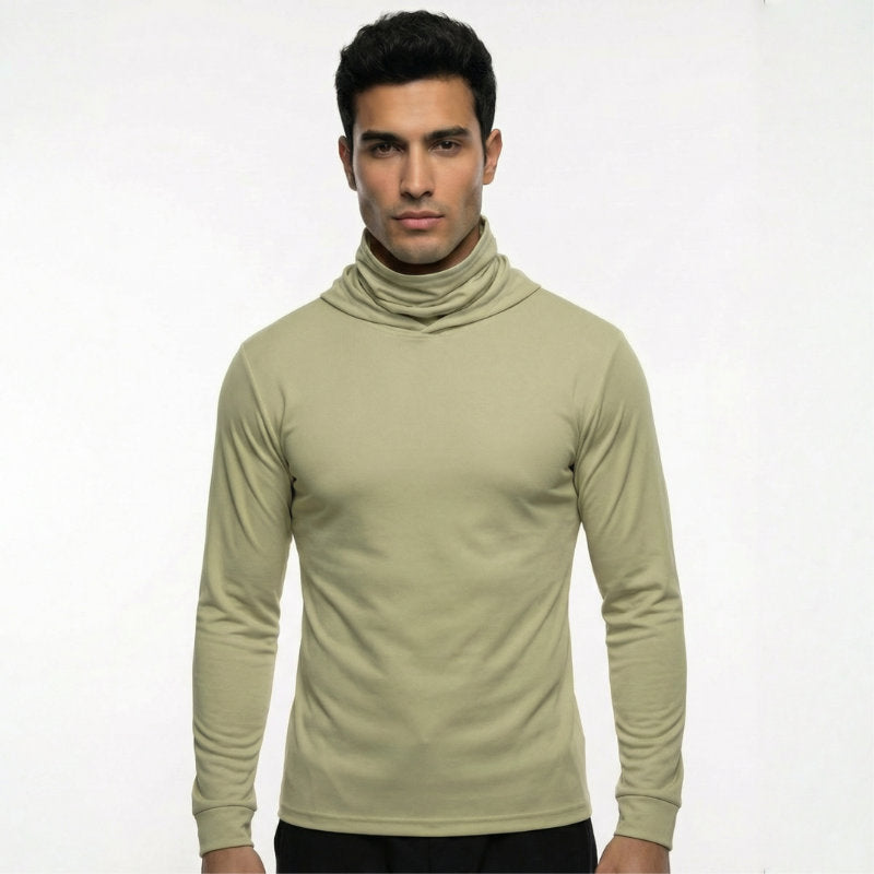 SAFTX-C2-075M Long Sleeve Hooded Work Shirt with Mask