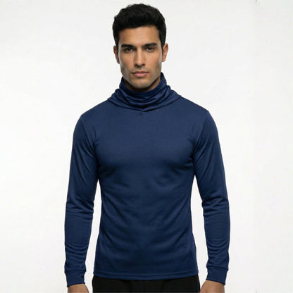 SAFTX-C2-075M Long Sleeve Hooded Work Shirt with Mask