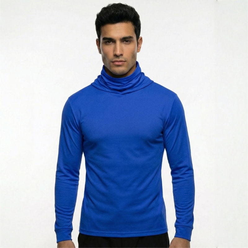 SAFTX-C2-075M Long Sleeve Hooded Work Shirt with Mask