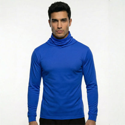 SAFTX-C2-075M Long Sleeve Hooded Work Shirt with Mask