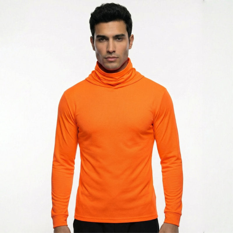 SAFTX-C2-075M Long Sleeve Hooded Work Shirt with Mask