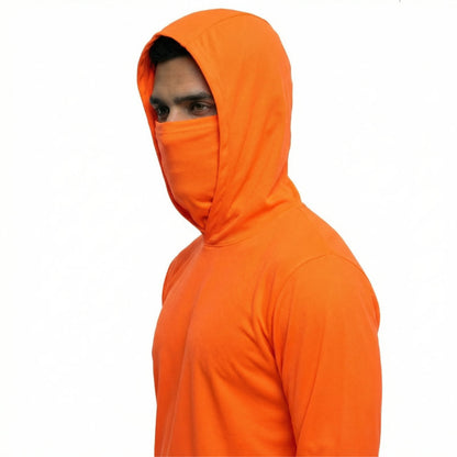 SAFTX-C2-075M Long Sleeve Hooded Work Shirt with Mask