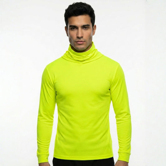 Long Sleeve Hooded Work Shirt with Mask