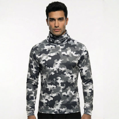 SAFTX-C2-075M Long Sleeve Hooded Work Shirt with Mask