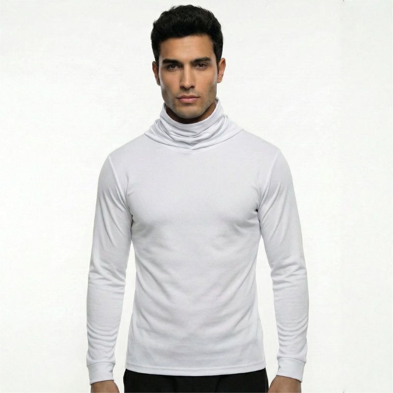 SAFTX-C2-075M Long Sleeve Hooded Work Shirt with Mask