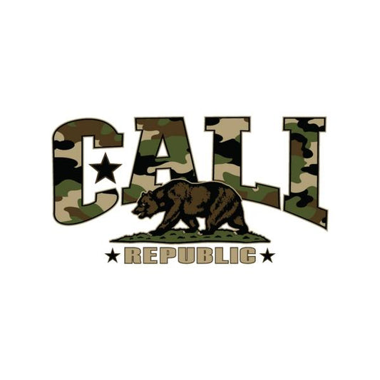 Cali Republic Camouflage Heat Transfer (100 pack)