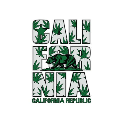 California Bear Cannabis Heat Transfer (100 pack)