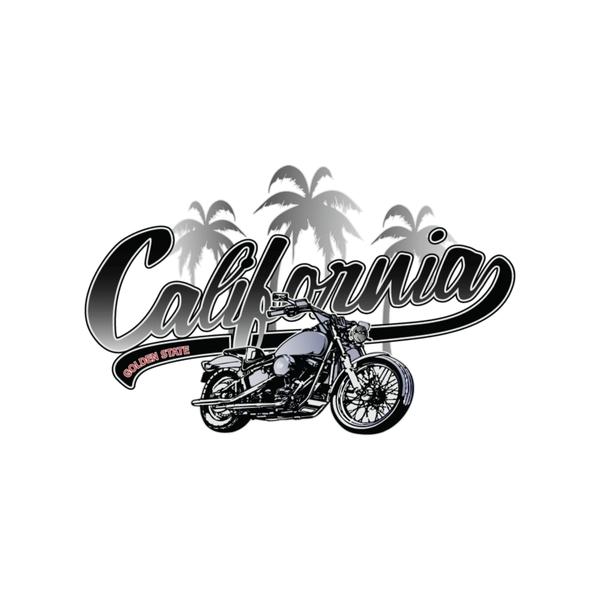 California Motorcycle Heat Transfer (100 pack)