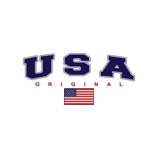 USA Flag Heat Transfer (100 pack)