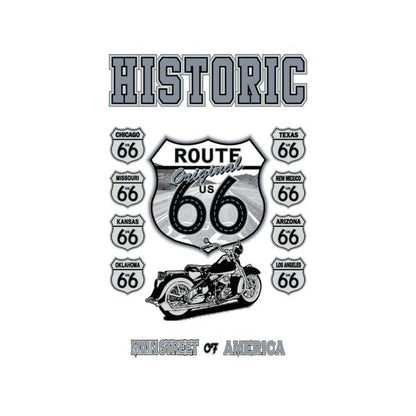 Route 66 Main Street Heat Transfer (100 pack)