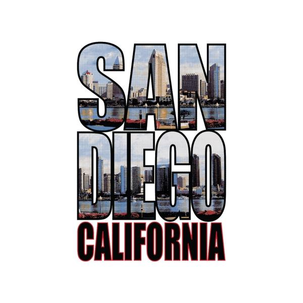 San Diego CA Heat Transfer (100 pack)