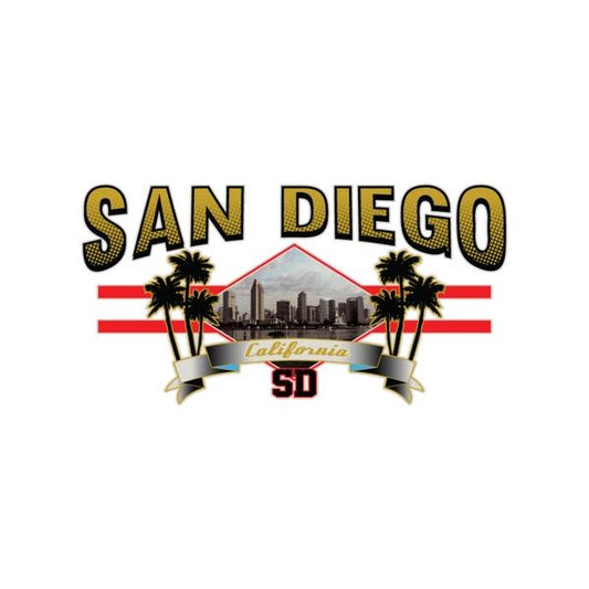 San Diego Skyline Heat Transfer (100 pack)