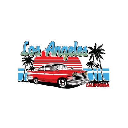 Los Angeles Classic Car Heat Transfer (100 pack)