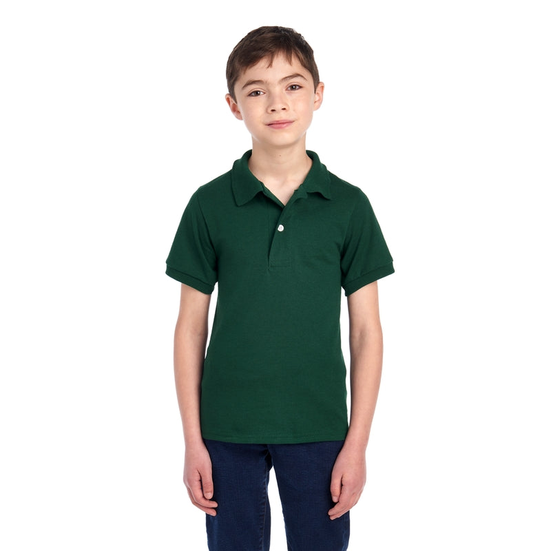 437YR Spotshield™ Youth Jersey Sport Shirt (Dark Colors)