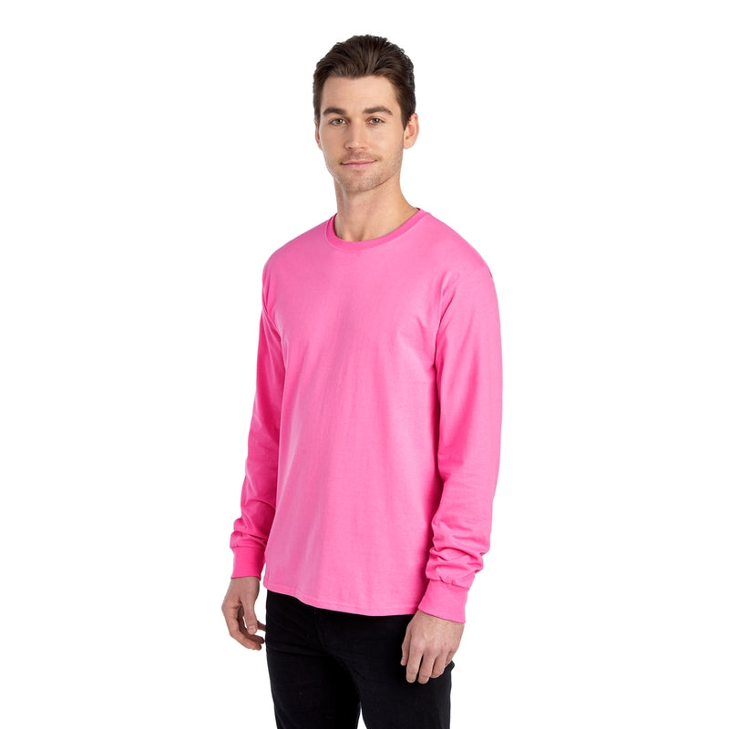 Fruit of the Loom® 4930R HD Cotton™ Unisex Long-⁠Sleeve T-⁠Shirt 