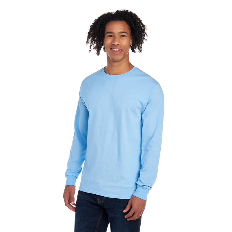 4930R HD Cotton™ Long-⁠Sleeve T-⁠Shirt (Light Colors)