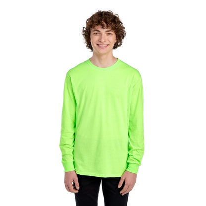 4930R HD Cotton™ Long-⁠Sleeve T-⁠Shirt (Bright Colors)