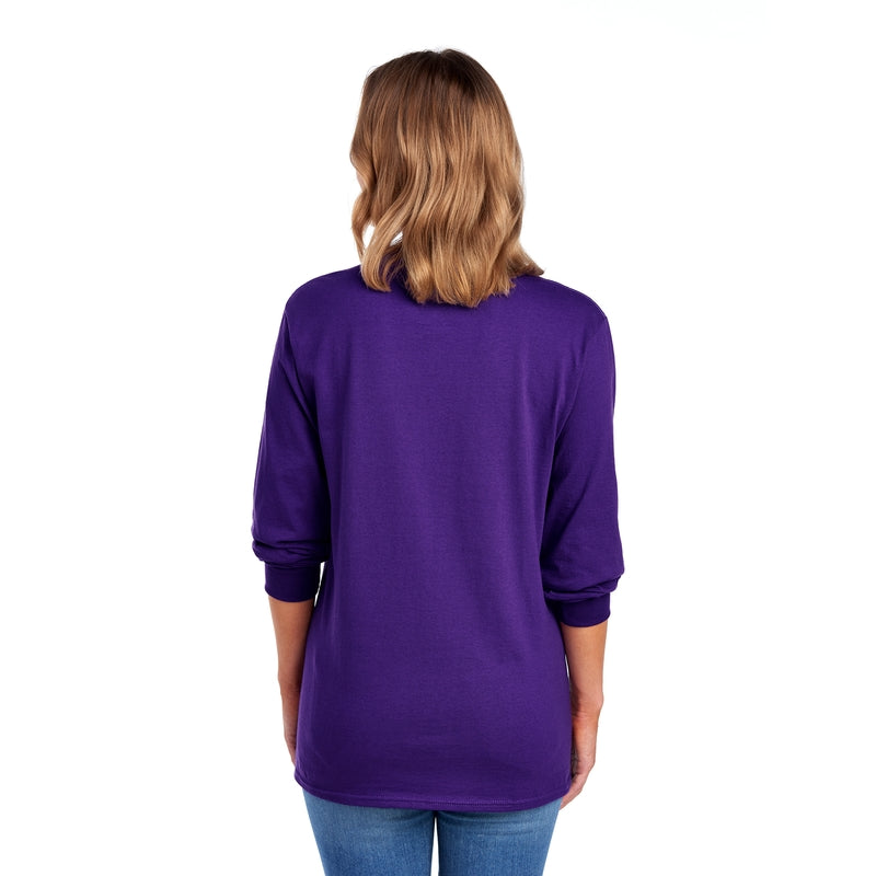 4930R HD Cotton™ Long-⁠Sleeve T-⁠Shirt (Dark Colors)