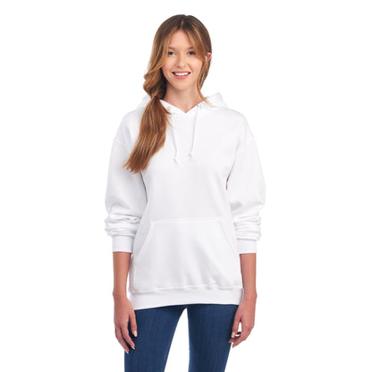 996MR NuBlend® Hooded Sweatshirt (Light Colors)