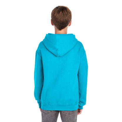 996YR NuBlend® Youth Hooded Sweatshirt (Medium Colors)