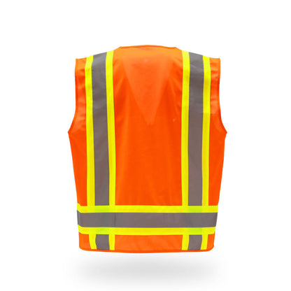 SAFBX-A6-061 Contrast High Visibility Safety Vest