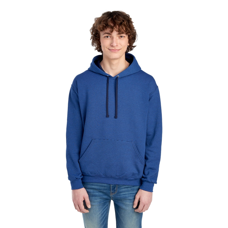 SF77R Sofspun® Striped Hooded Sweatshirt